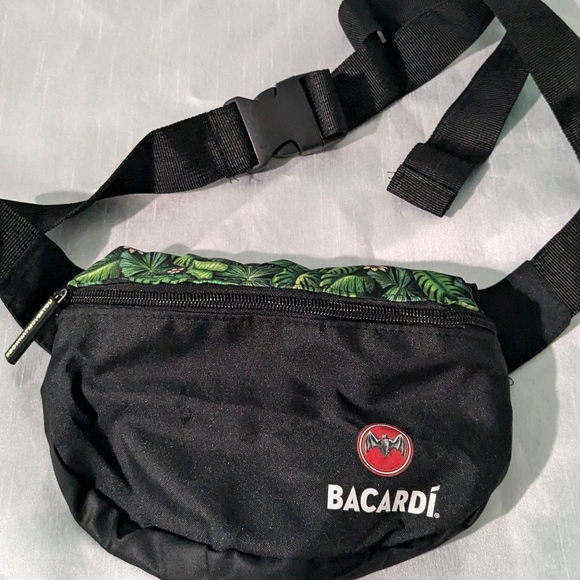 Bacardi Adjustable Fanny Pack Bag. Black. - Picture 11 of 13